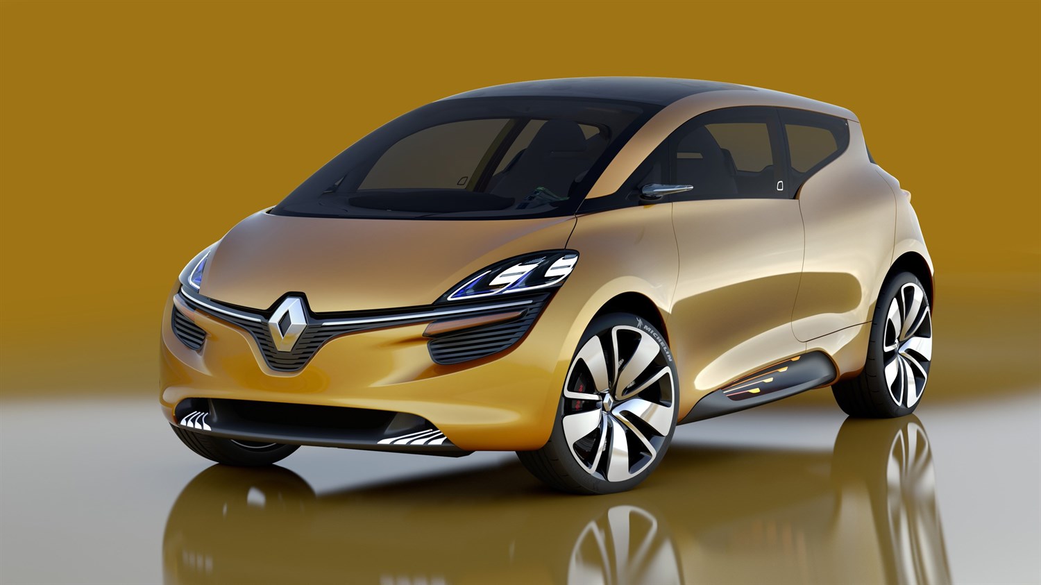 Renault R-Space concept car exterior design front side view
