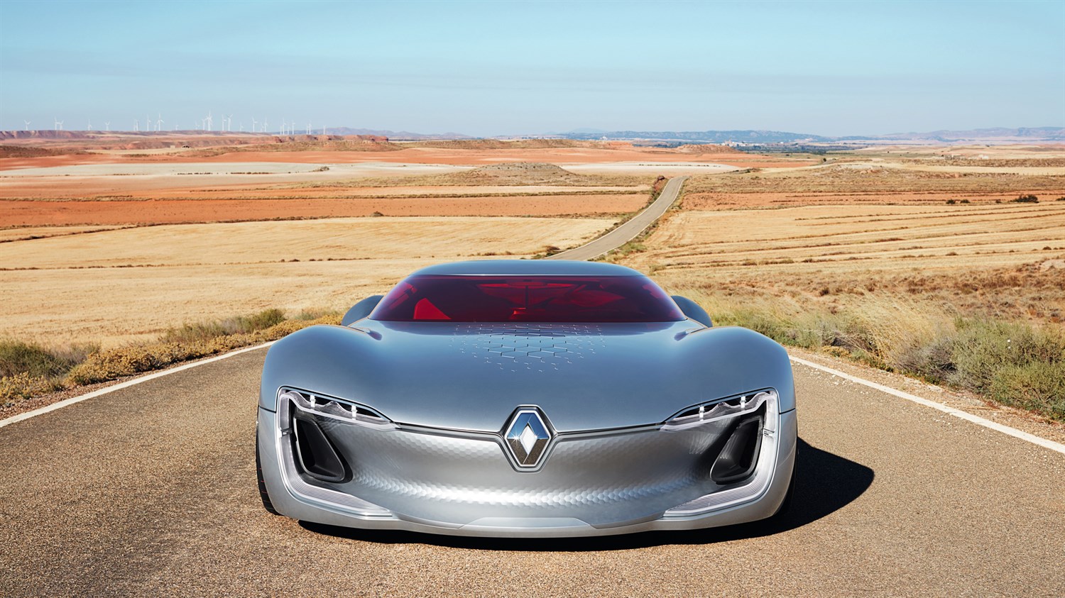 Renault TREZOR concept car exterior design front view