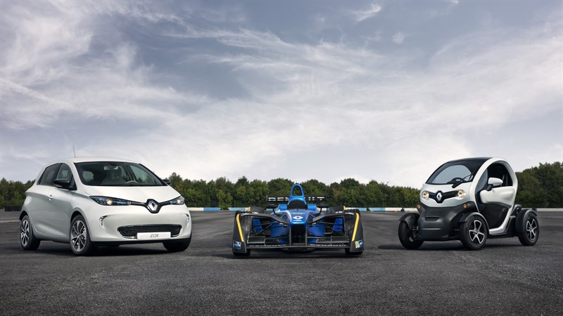 Our electric expertise - Renault ZOE + Formula E + TWIZY