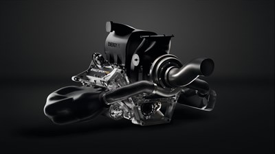 Renault cutting-edge turbo technology engine picture